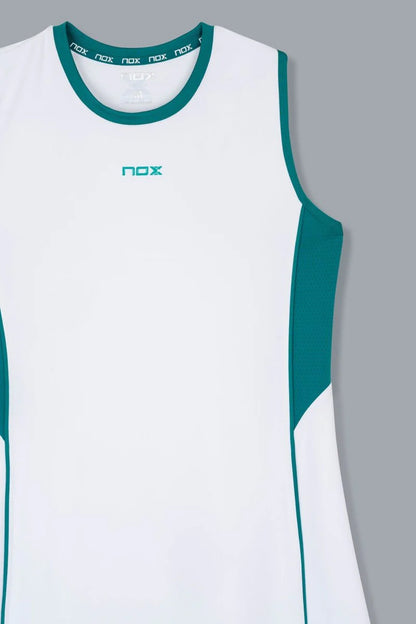 VESTIDO MULHER NOX PRO WHITE / IVY GREEN