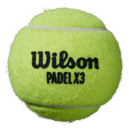 TUBO DE BOLAS DE PADEL WILSON X3 SPEED