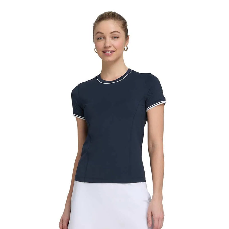 Carica immagine in Galleria Viewer, T-SHIRT MULHER WILSON TEAM SEAMLESS TEE CLASSIC NAVY
