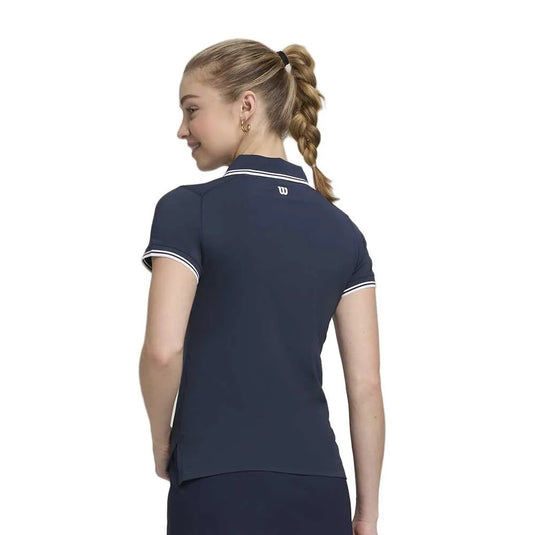 POLO MULHER WILSON TEAM CLASSIC NAVY