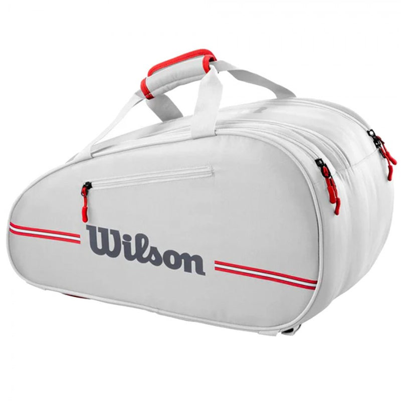 Abrir imagem na galeria, SACO DE PADEL WILSON PADEL TEAM OFF WHITE
