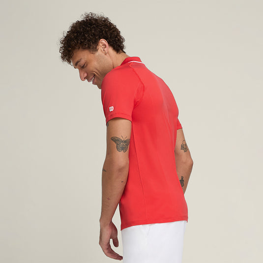 POLO HOMEM WILSON TEAM 2.0 VERMELHO