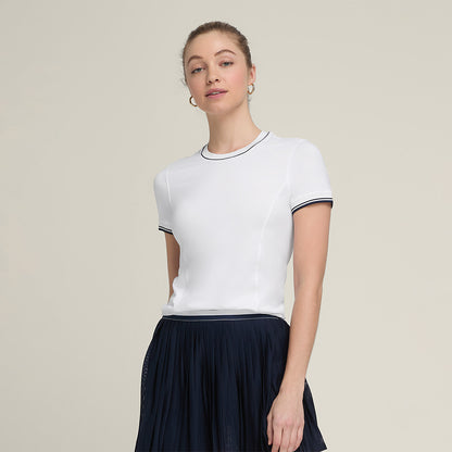 T-SHIRT MULHER WILSON TEAM SEAMLESS TEE BRIGHT WHITE