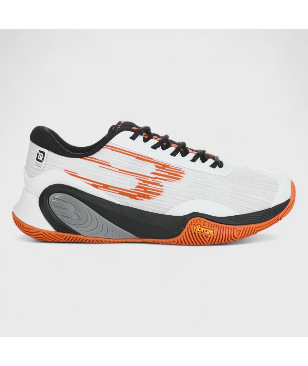 SAPATILHA DE PADEL HOMEM BULLPADEL HACK VIBRAM 25I LARANJA