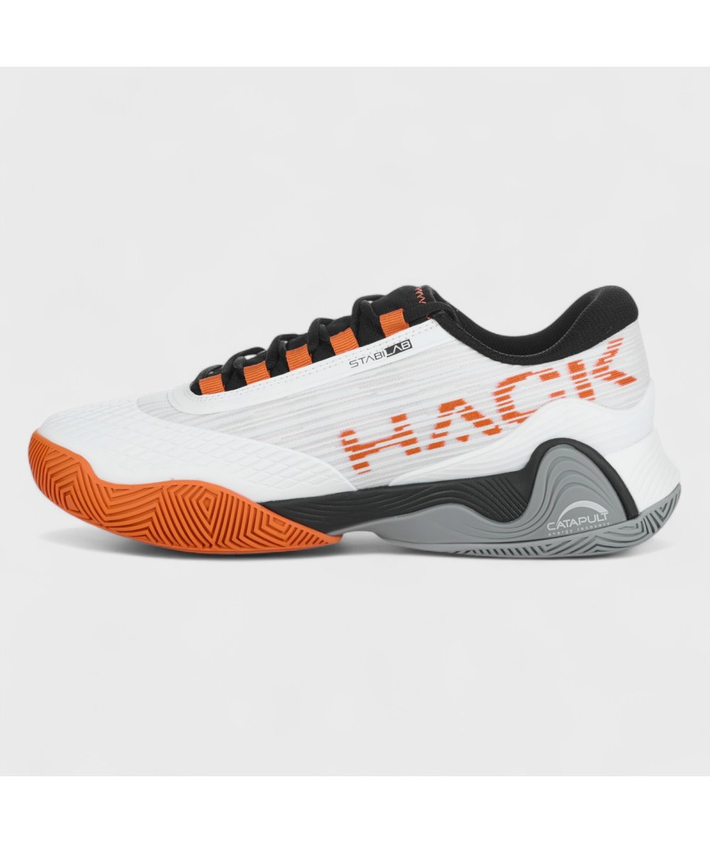 SAPATILHA DE PADEL HOMEM BULLPADEL HACK VIBRAM 25I LARANJA