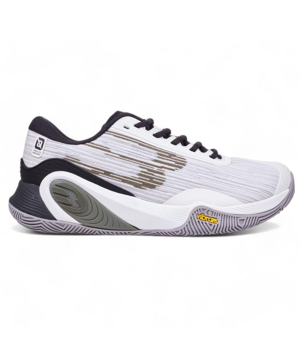 SAPATILHA DE PADEL HOMEM BULLPADEL HACK VIBRAM 25V BRANCO