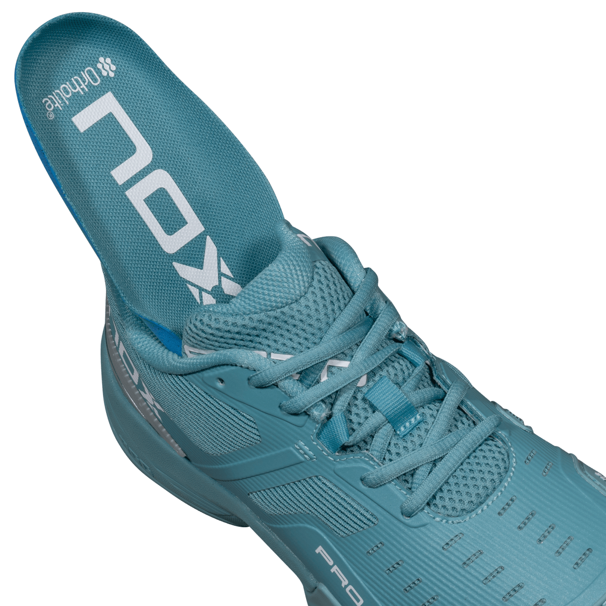 SAPATILHA PADEL HOMEM MULHER NOX AT10 PRO TURQUOISE/WHITE