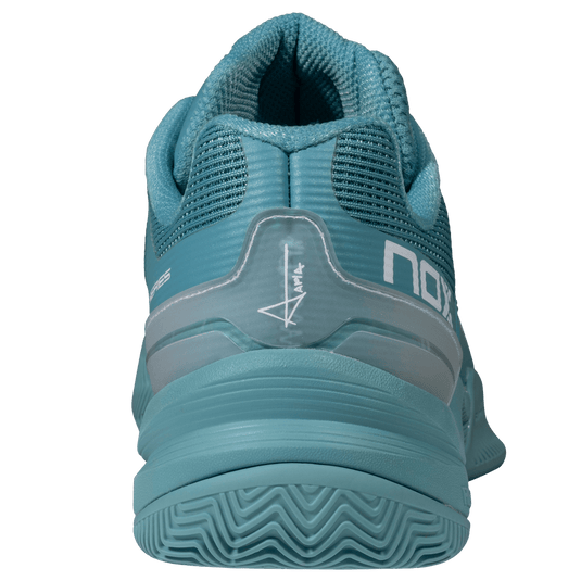 SAPATILHAS PADEL HOMEM MULHER NOX AT10 PRO TURQUOISE/WHITE