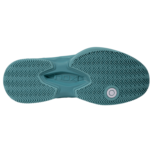 SAPATILHAS PADEL HOMEM MULHER NOX AT10 PRO TURQUOISE/WHITE