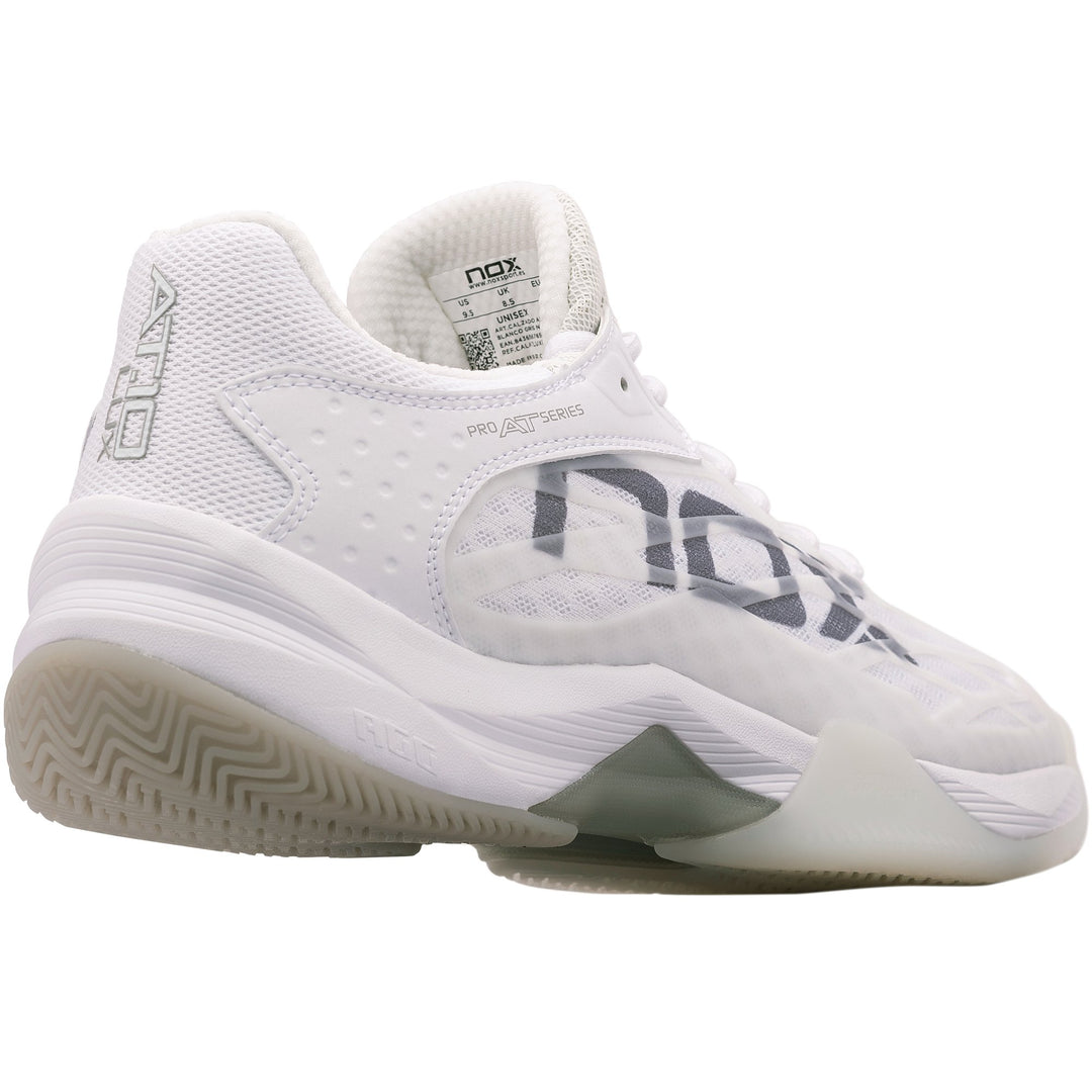 ZAPATILLAS PÁDEL HOMBRE MUJER NOX AT10 LUX BLANCO
