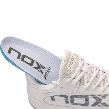 ZAPATILLAS PÁDEL HOMBRE MUJER NOX AT10 LUX BLANCO