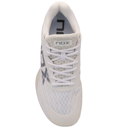 ZAPATILLAS PÁDEL HOMBRE MUJER NOX AT10 LUX BLANCO