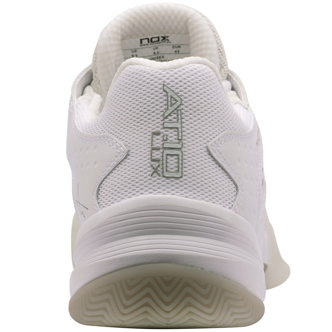 ZAPATILLAS PÁDEL HOMBRE MUJER NOX AT10 LUX BLANCO
