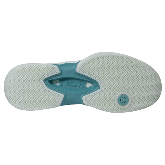 SAPATILHAS PADEL SENHORA NOX AT10 LUX MORNING MIST/TURQUOISE