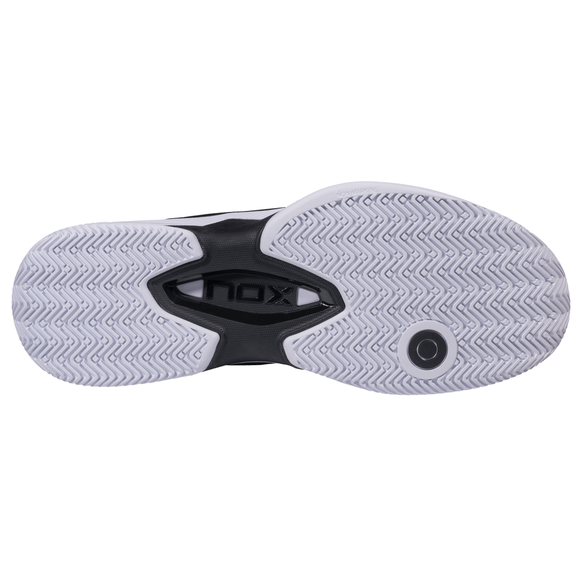 SAPATILHA PADEL HOMEM MULHER NOX AT10 LUX BLACK/WHITE