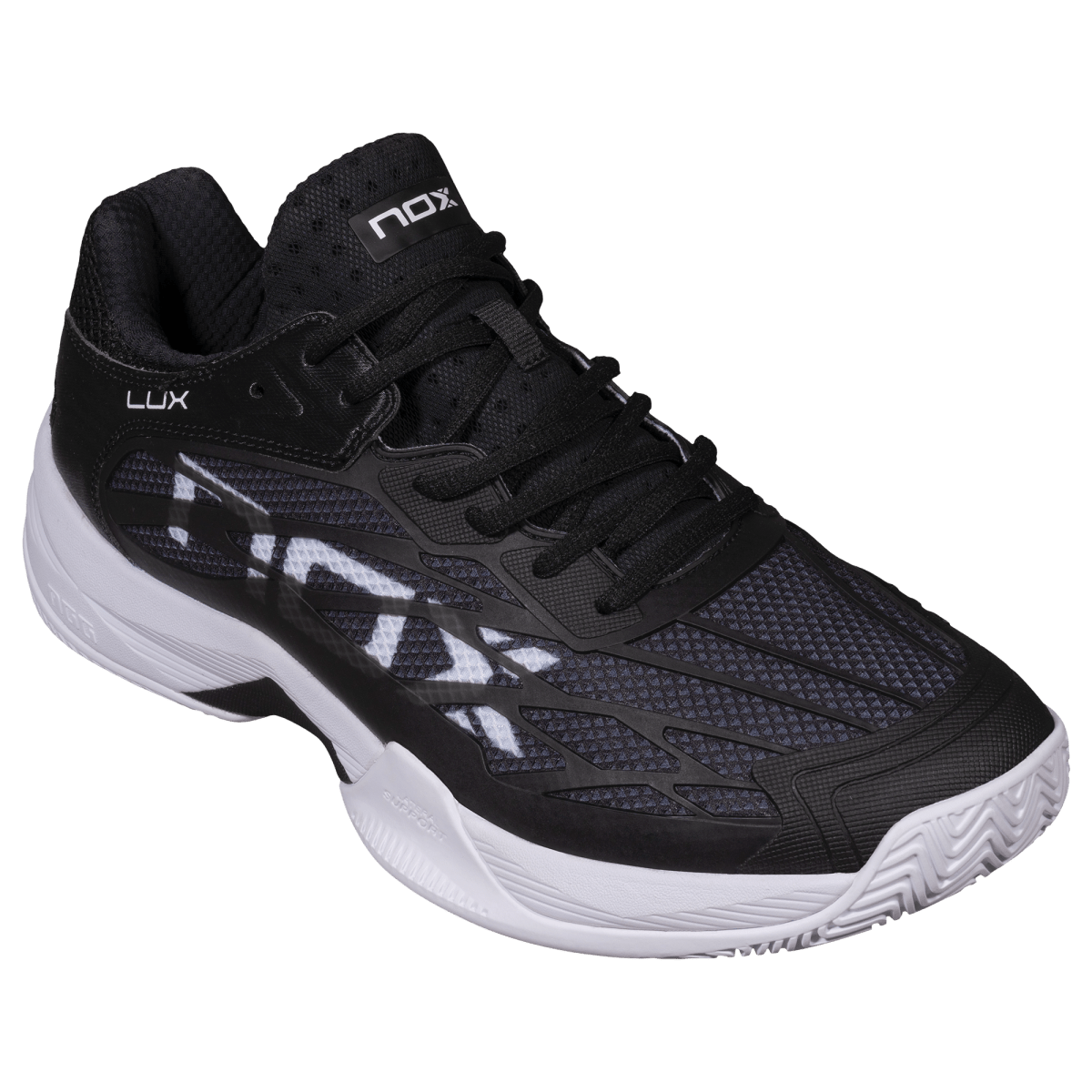 SAPATILHA PADEL HOMEM MULHER NOX AT10 LUX BLACK/WHITE