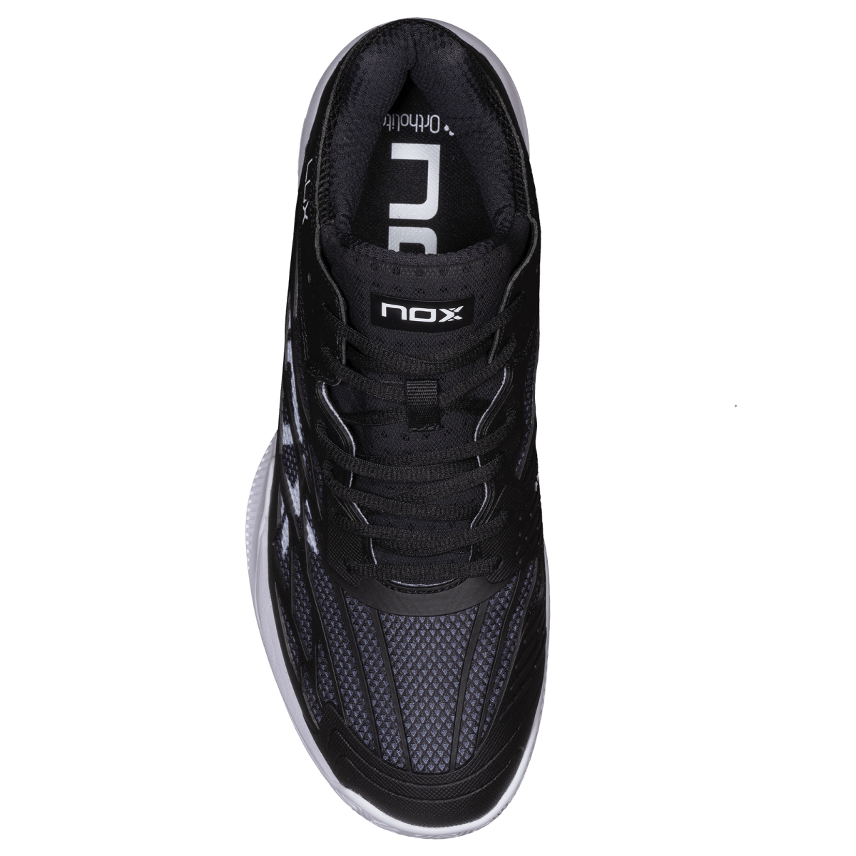 SAPATILHA PADEL HOMEM MULHER NOX AT10 LUX BLACK/WHITE