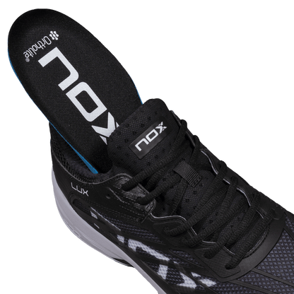 SAPATILHA PADEL HOMEM MULHER NOX AT10 LUX BLACK/WHITE