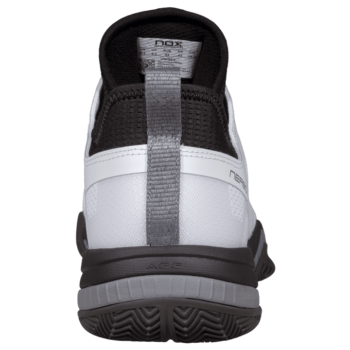 PADEL SHOES MEN WOMEN NOX AT10 LUX BLACK/WHITE