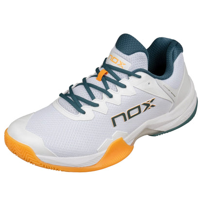 SAPATILHA PADEL HOMEM NOX ML10 HEXA Branco/Laranja