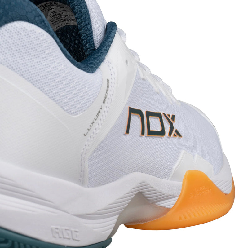 Carica immagine in Galleria Viewer, SAPATILHAS PADEL HOMEM NOX ML10 HEXA Branco/Laranja
