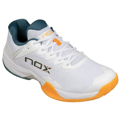 SAPATILHA PADEL HOMEM NOX ML10 HEXA Branco/Laranja