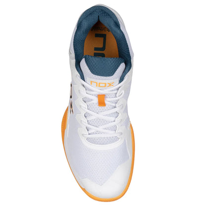 SAPATILHA PADEL HOMEM NOX ML10 HEXA Branco/Laranja