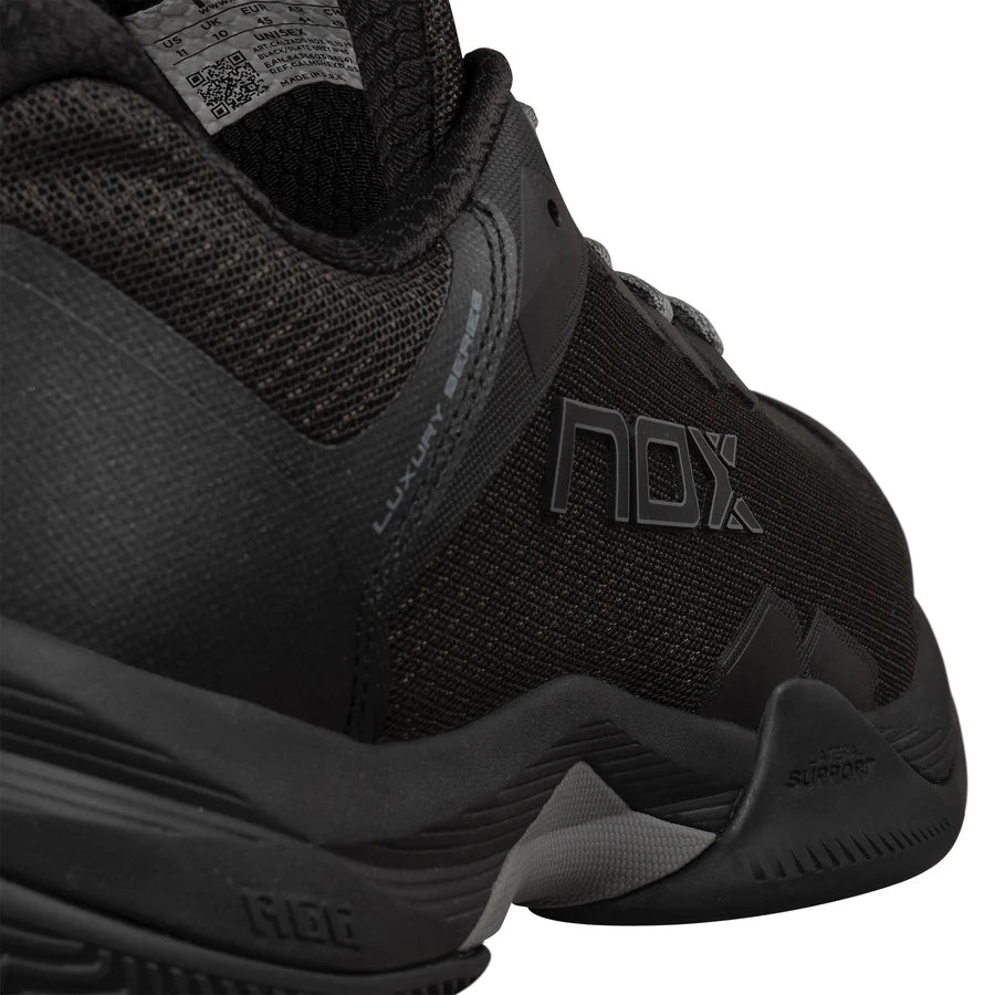SAPATILHA PADEL HOMEM NOX ML10 HEXA Preto/Cinza Ardósia