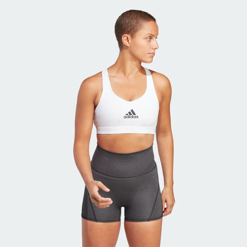 TOP SUTIÃ DE MULHER ADIDAS DE SUSTENTAÇÃO INTERMÉDIA POWERREACT