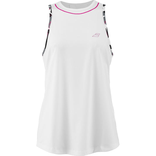 TOP DE ALÇAS MULHER BABOLAT AERO BRANCO