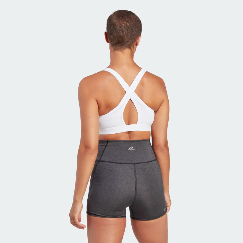 TOP SUTIÃ DE MULHER ADIDAS DE SUSTENTAÇÃO INTERMÉDIA POWERREACT