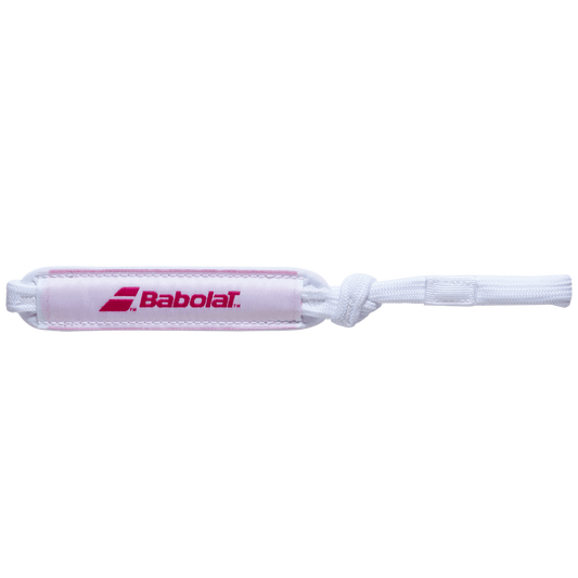 CORREIA PARA RAQUETE DE PADEL BABOLAT WRIST STRAP ROSA/BRANCO