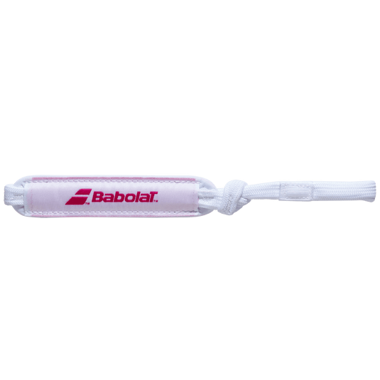 CORREIA (WRISTBAND CORD) PARA RAQUETE DE PADEL BABOLAT WRIST STRAP Rosa/Branco