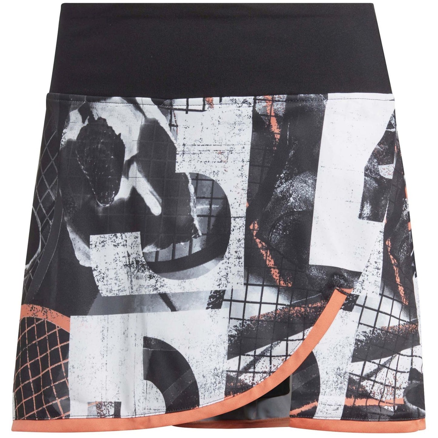SAIA MULHER PADEL ADIDAS GRAPH BRANCO/PRETO