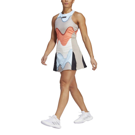 WOMEN'S PADEL DRESS ADIDAS T PREMIUM MULTICOLOUR/SEMI CORAL