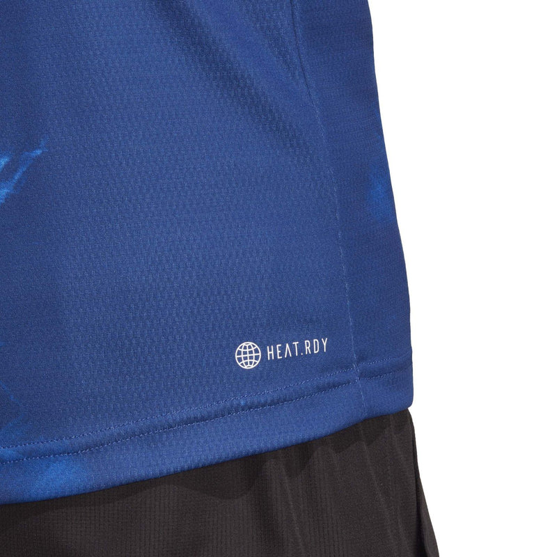 Laden Sie das Bild in Galerie -Viewer, POLO HOMEM ADIDAS FREELIFT HEAT.RDY MELBOURNE AZUL
