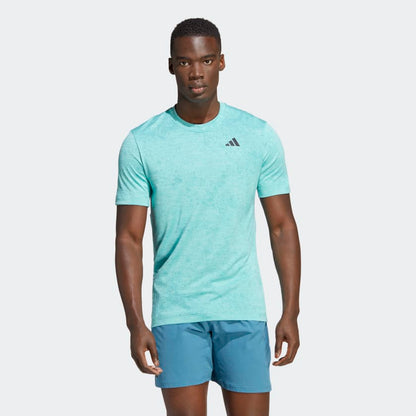 T-SHIRT HOMEM ADIDAS FREELIFT AZUL