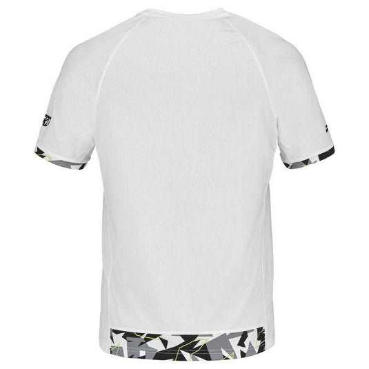 T-SHIRT HOMEM BABOLAT AERO CREW TEE BRANCO