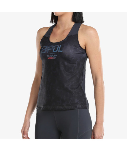 TOP DE ALÇAS MULHER BULLPADEL DILOS ASFALTO