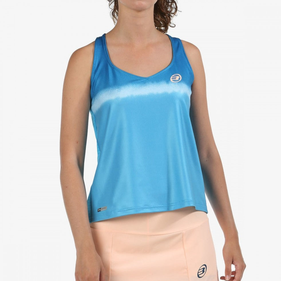 TOP DE ALÇAS MULHER BULLPADEL EGUZ AZUL
