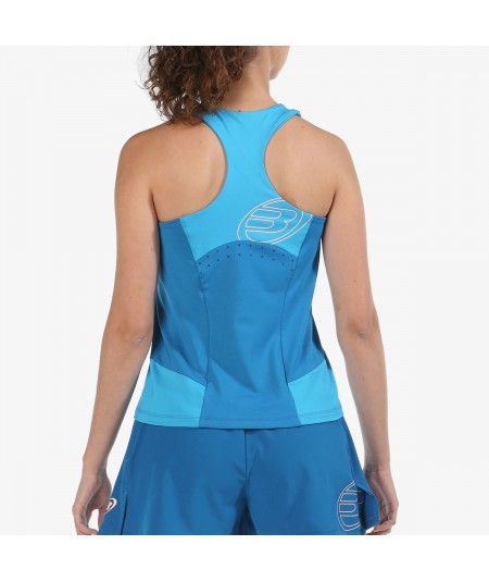 TOP DE ALÇAS MULHER BULLPADEL EIRIZ AZUL