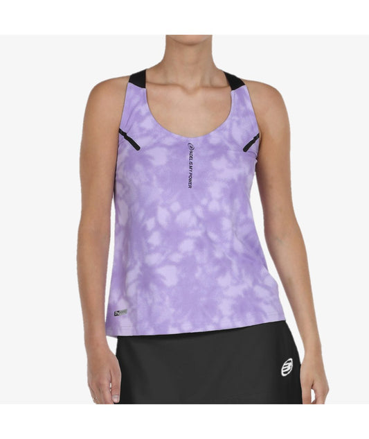 TOP DE ALÇAS MULHER BULLPADEL ELIDI MALVA