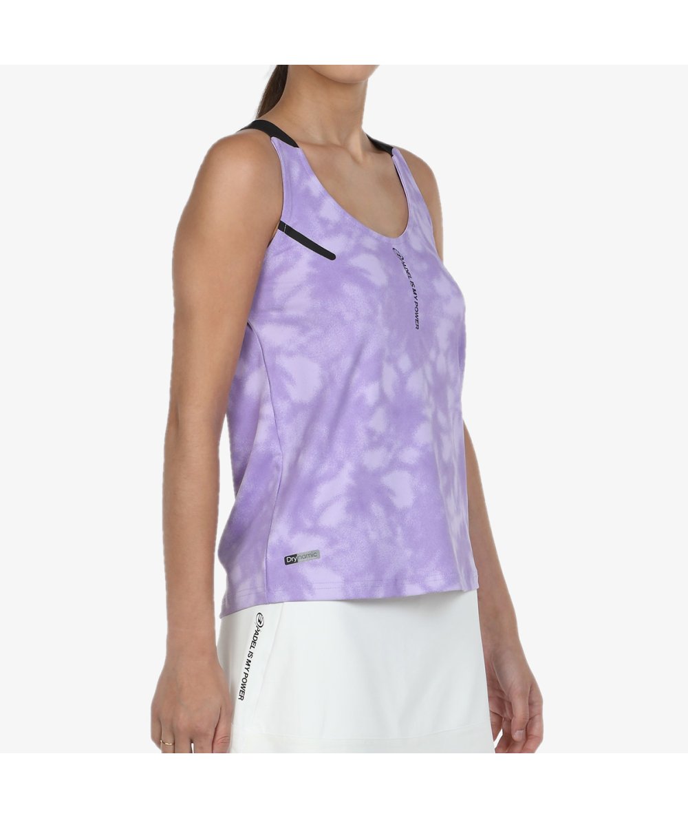 TOP DE ALÇAS MULHER BULLPADEL ELIDI MALVA