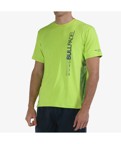 T-SHIRT HOMEM BULLPADEL MIXTA VERDE