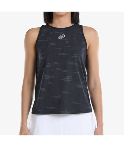 TOP DE ALÇAS MULHER BULLPADEL UNASE AZUL MARINHO GEMMA TRIAY