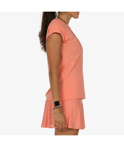 T-SHIRT MULHER BULLPADEL YODAR CORAL GEMMA TRIAY