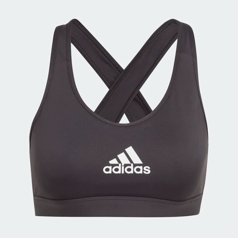 Cargue la imagen en el visor de la galería, TOP SUJETADOR DEPORTIVO ADIDAS SUJECIÓN MEDIA POWERREACT
