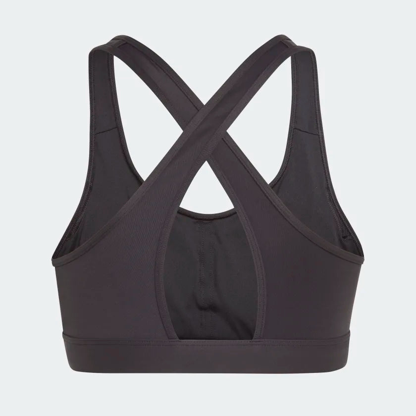 TOP SUTIÃ DE MULHER ADIDAS DE SUSTENTAÇÃO INTERMÉDIA POWERREACT