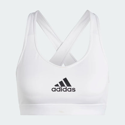 TOP SUTIÃ DE MULHER ADIDAS DE SUSTENTAÇÃO INTERMÉDIA POWERREACT