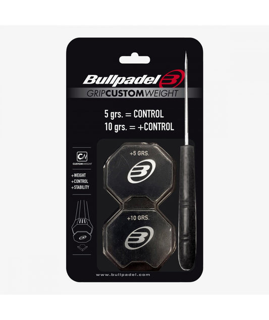 PESOS PARA RAQUETES DE PADEL BULLPADEL GRIP CUSTOM WEIGHT